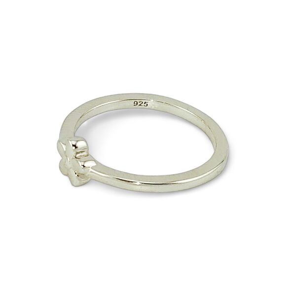 Sterling Silver 925 Baby Flower Ring - Picture 4 of 4